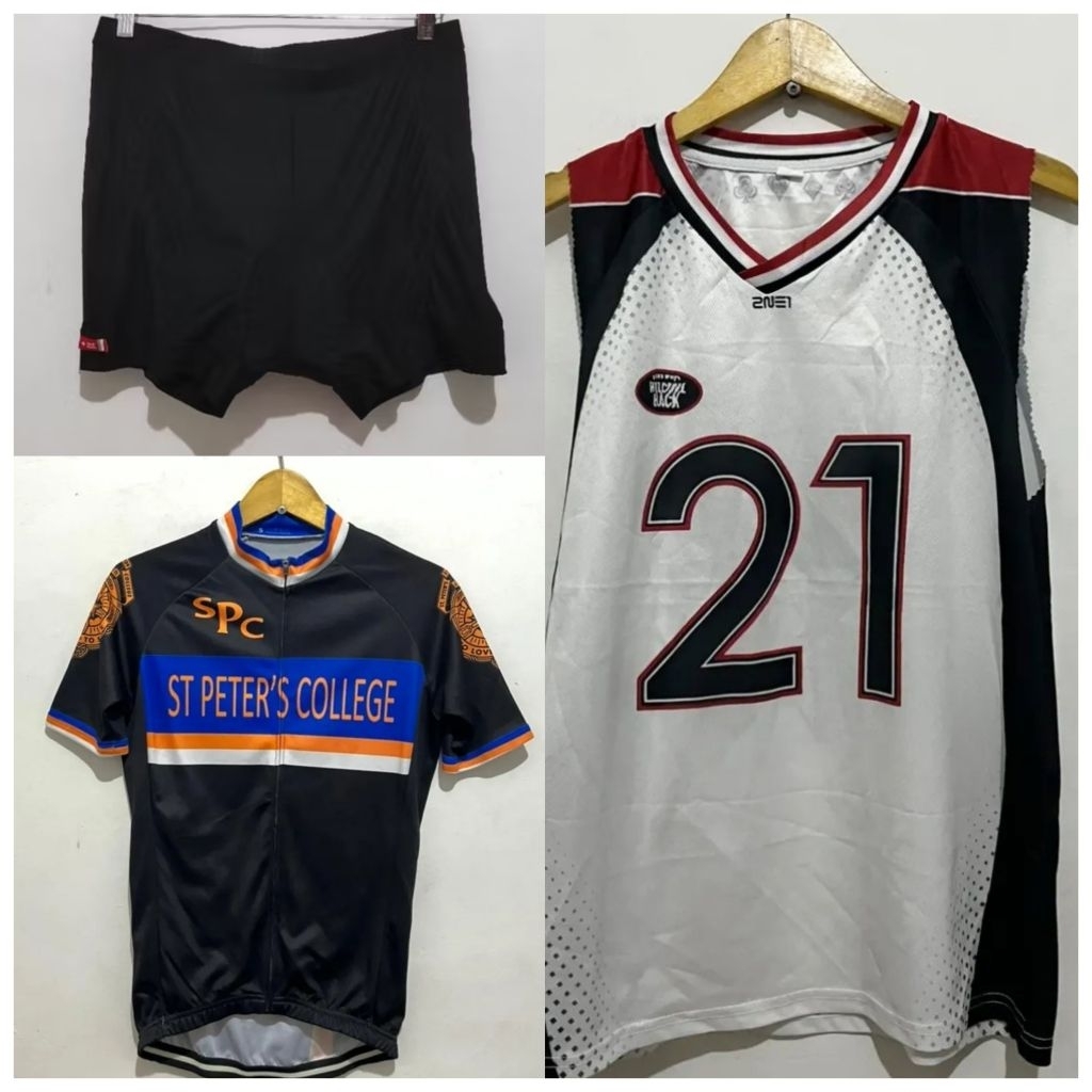 celana sepeda pria. baju sepeda. celana dan baju olahraga sepeda, kensi basket
