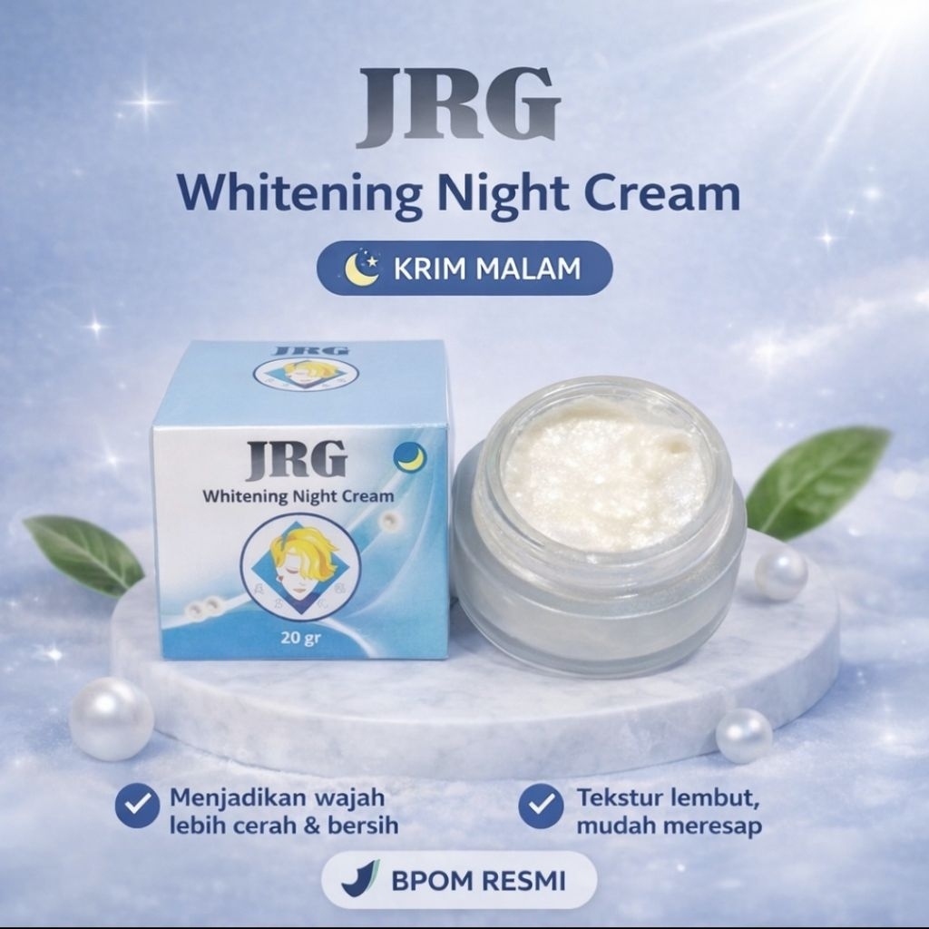 JRG WHITENING Night Cream BPOM