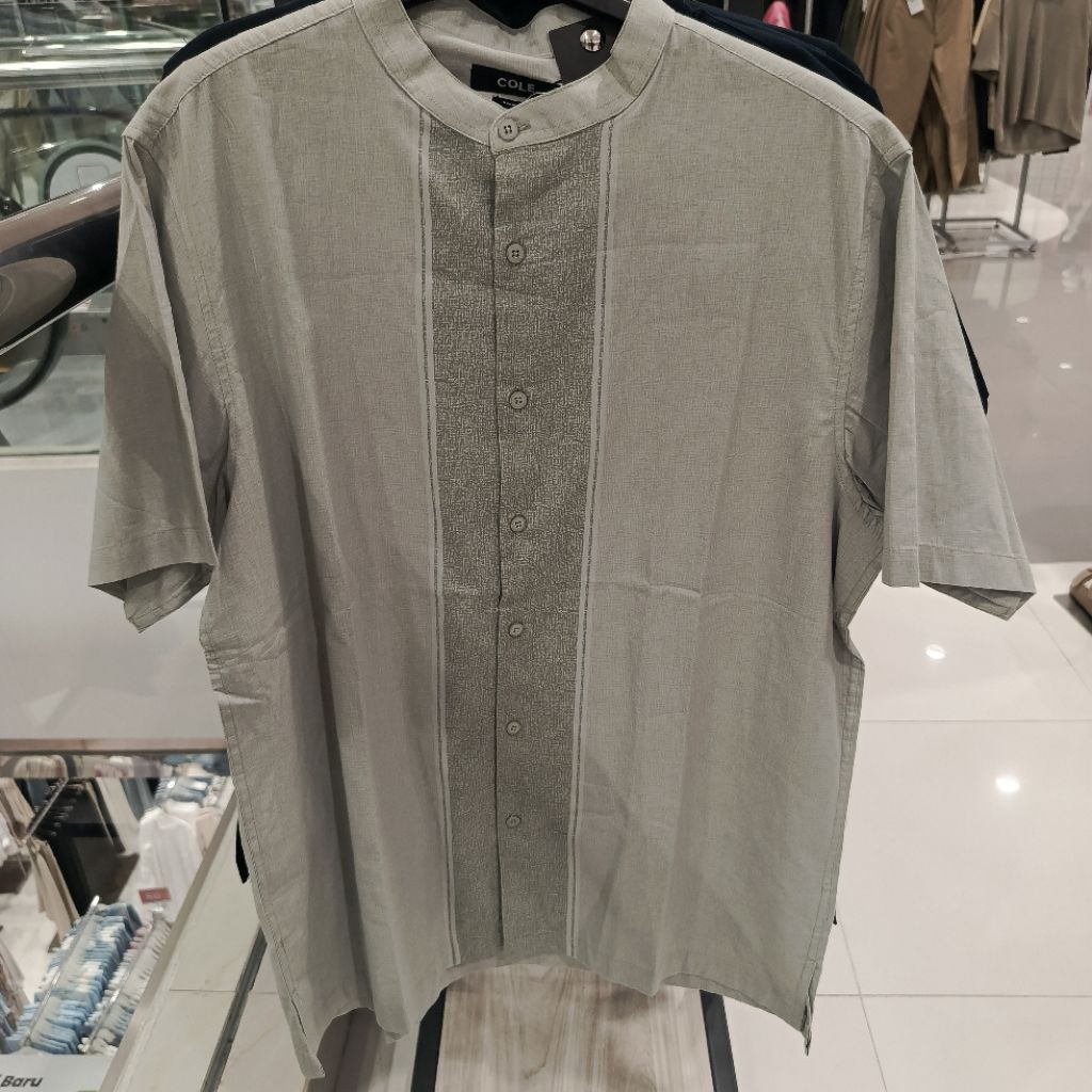 Cole Kemeja Koko lengan pendek pria dewasa Size S - XL