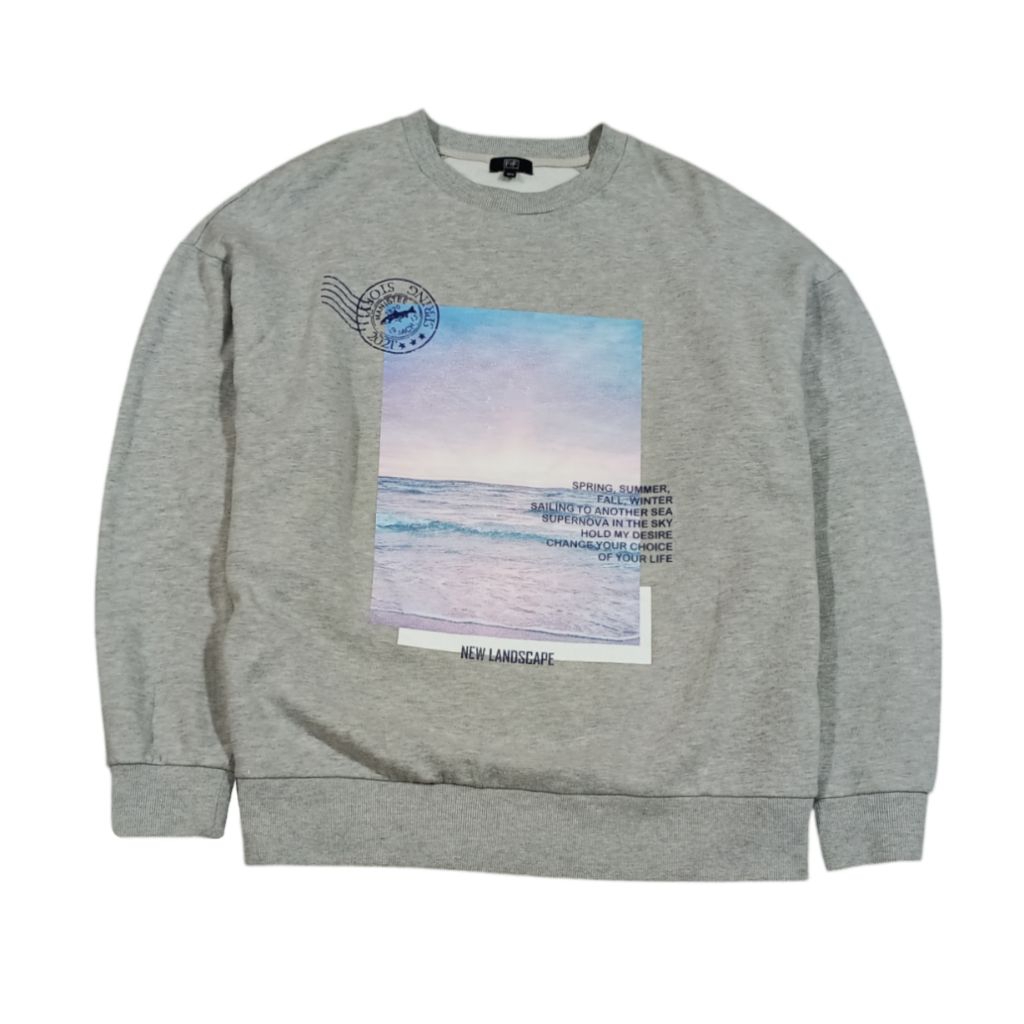 CREWNECK SWEATER F2F SIZE L SECOND
