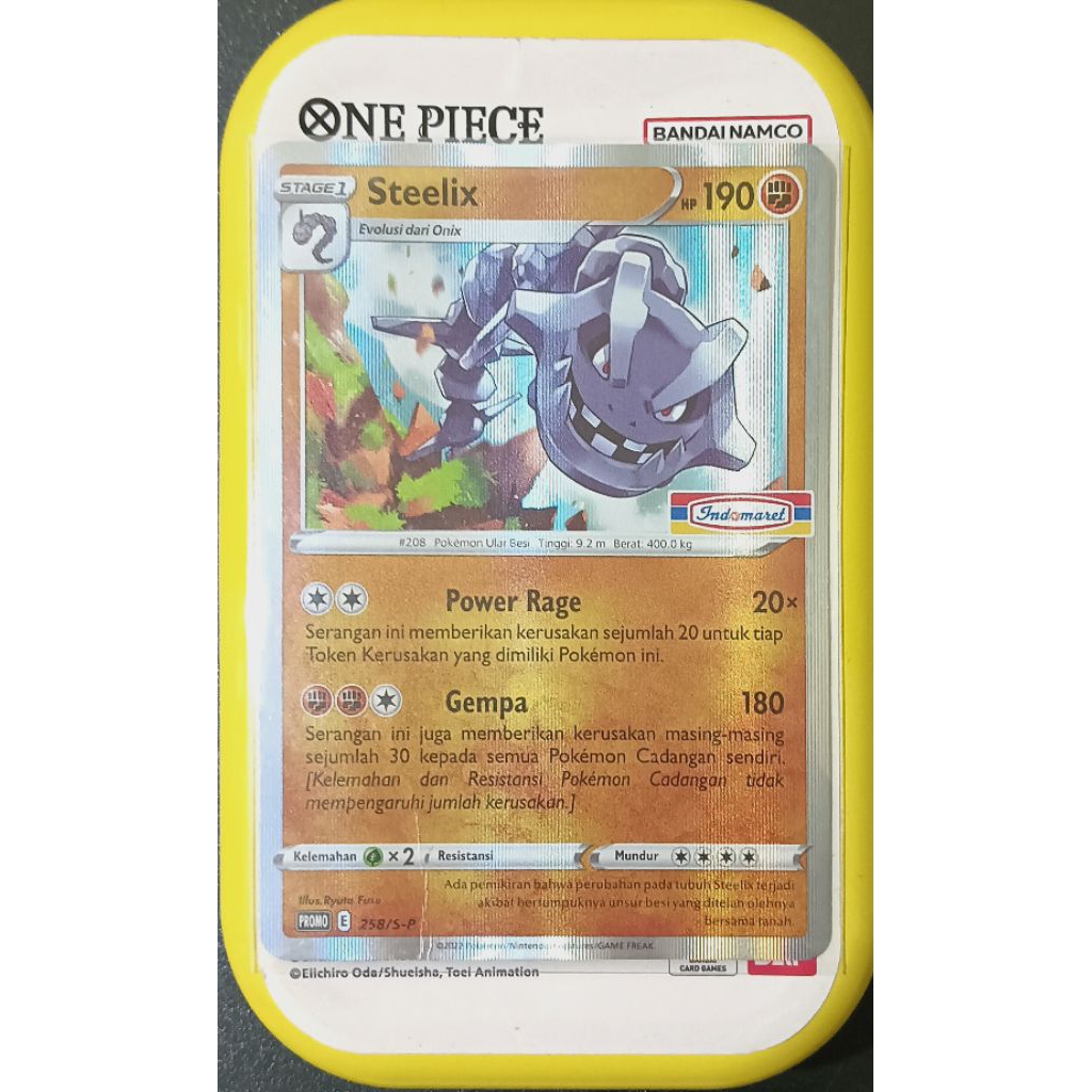 Steelix Indomaret Promo, Kartu Pokemon Indomaret
