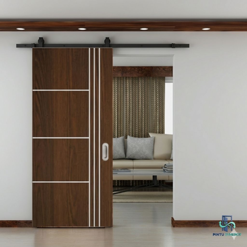 Pintu Geser | Pintu Sliding | Pintu Kamar Set Lengkap/fullset