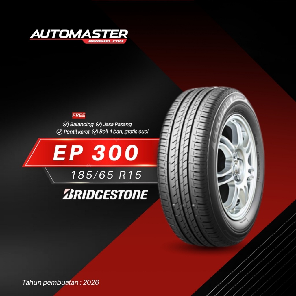 Ban Mobil Freed, Livina, Ertiga, Mobilio | Bridgestone ECOPIA EP300 185/65 R15