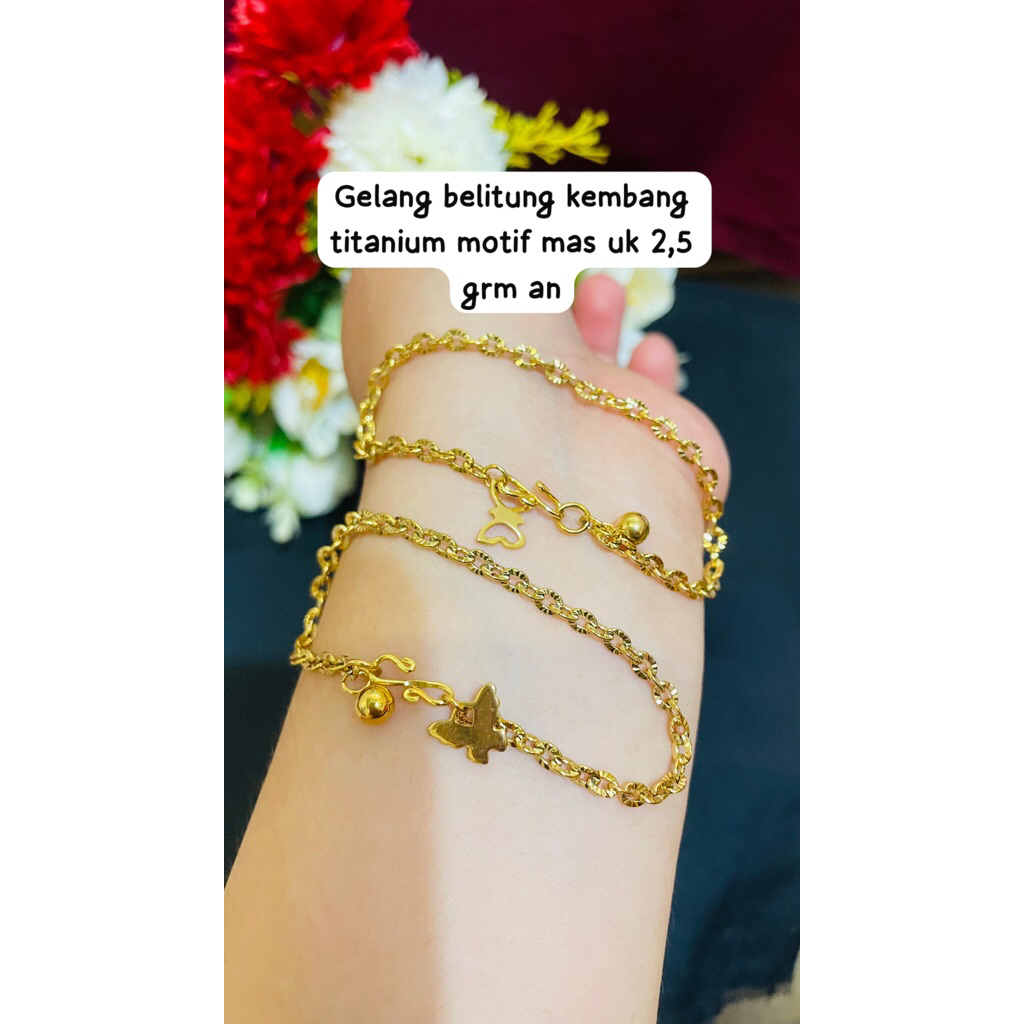 gelang titanium motf mas awet