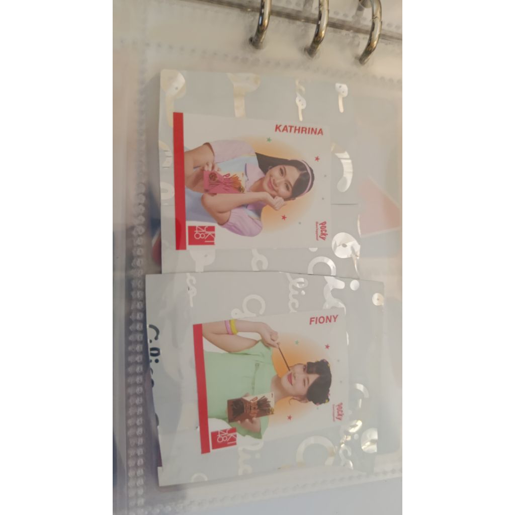 Stiker Pocky JKT48 Official Kathrina, Fiony