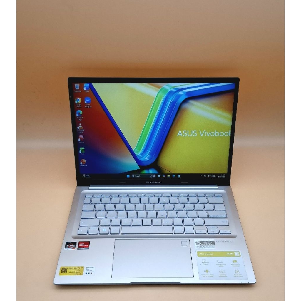 Asus Vivobook M1405YA Ryzen 7 7730U Ram 16 SSD 512Wuxga , Keyboard Backlight, Fingerprint