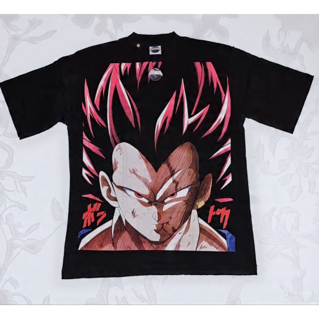 Kaos Bootleg Anime Dragon Ball Vegeta Ultra Ego