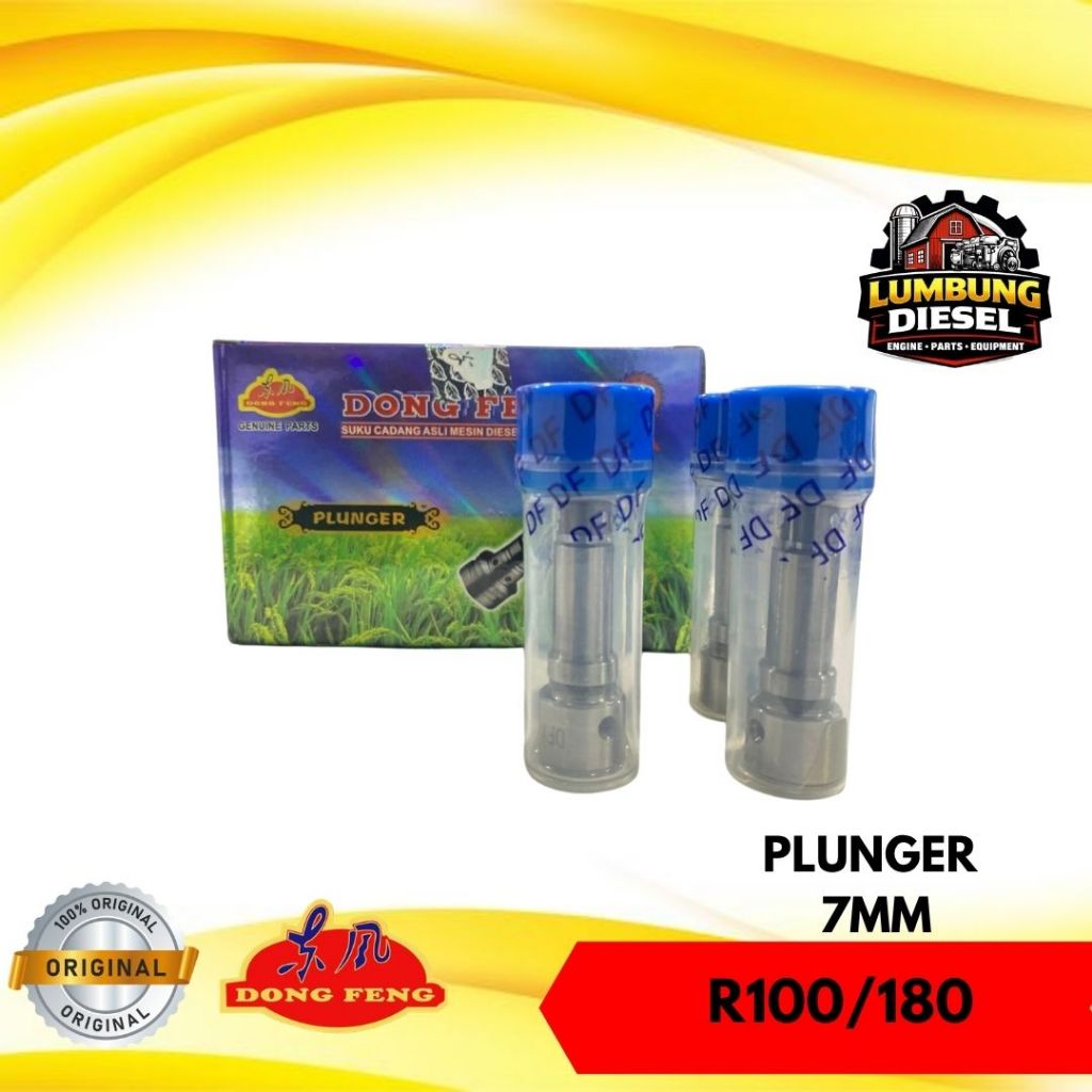 Plunger 7mm Dong Feng Original R100 R180 – Plunger Pompa Solar Mesin Diesel Awet & Presisi