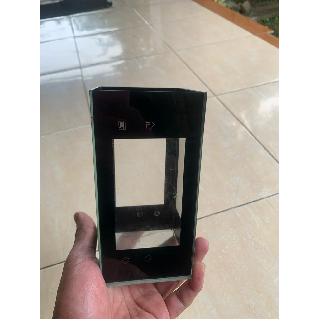 aguarium mini kombinasi hitam
