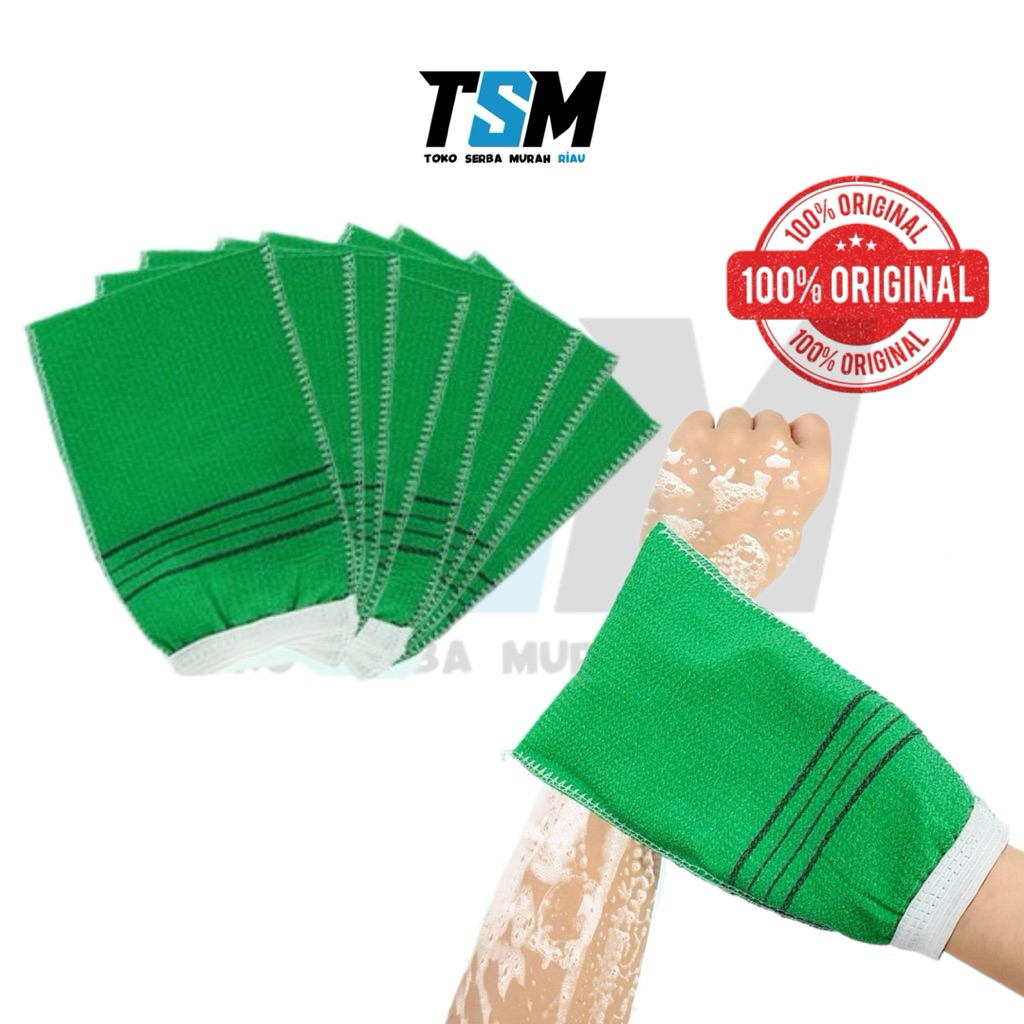 Korean Magic Peeling Towel Handuk Lulur Korean Washcloth Italy Towel Kain Daki Sarung Tangan Sikat D