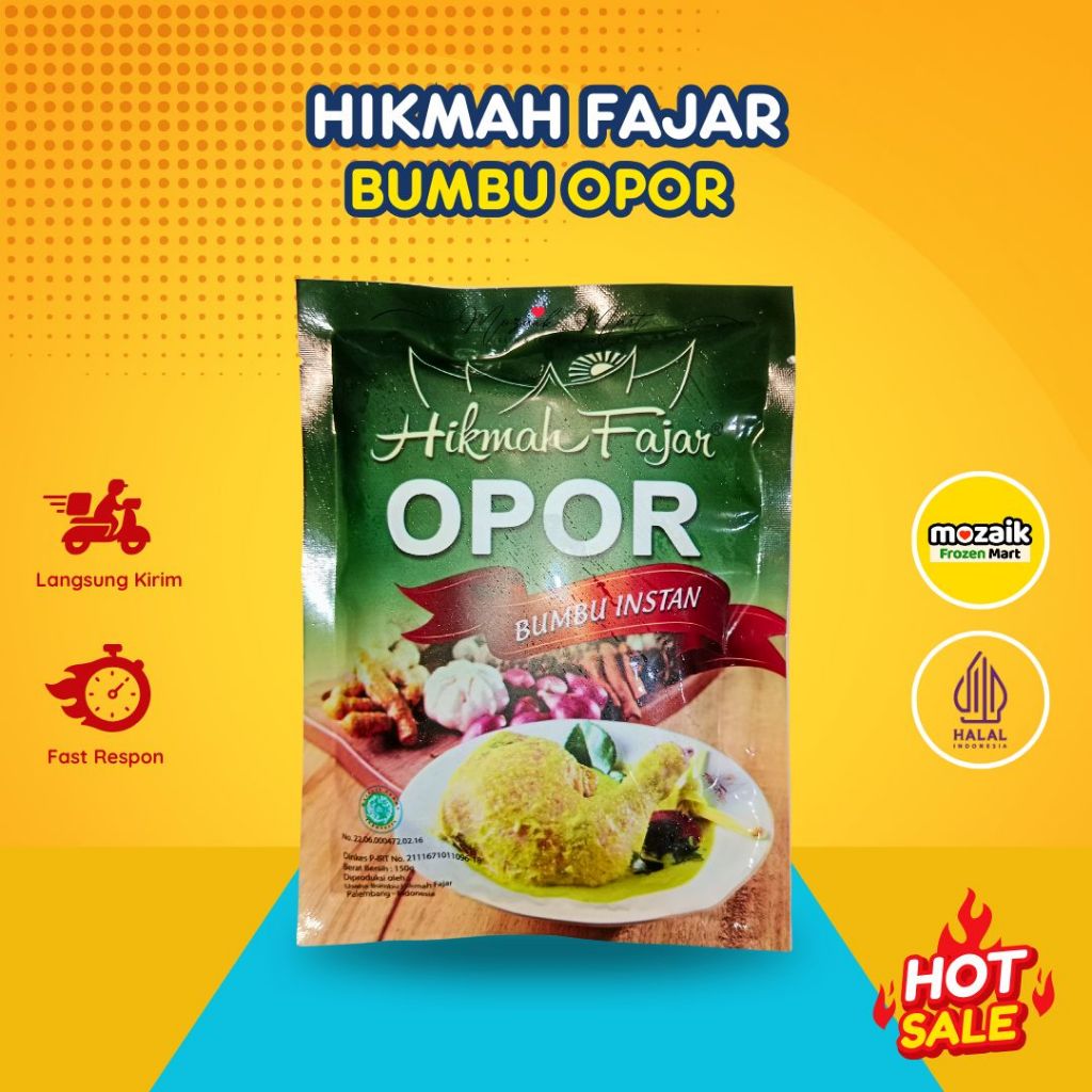 Hikmah Fajar Bumbu Opor 150 gr Frozen Food Mart Palembang