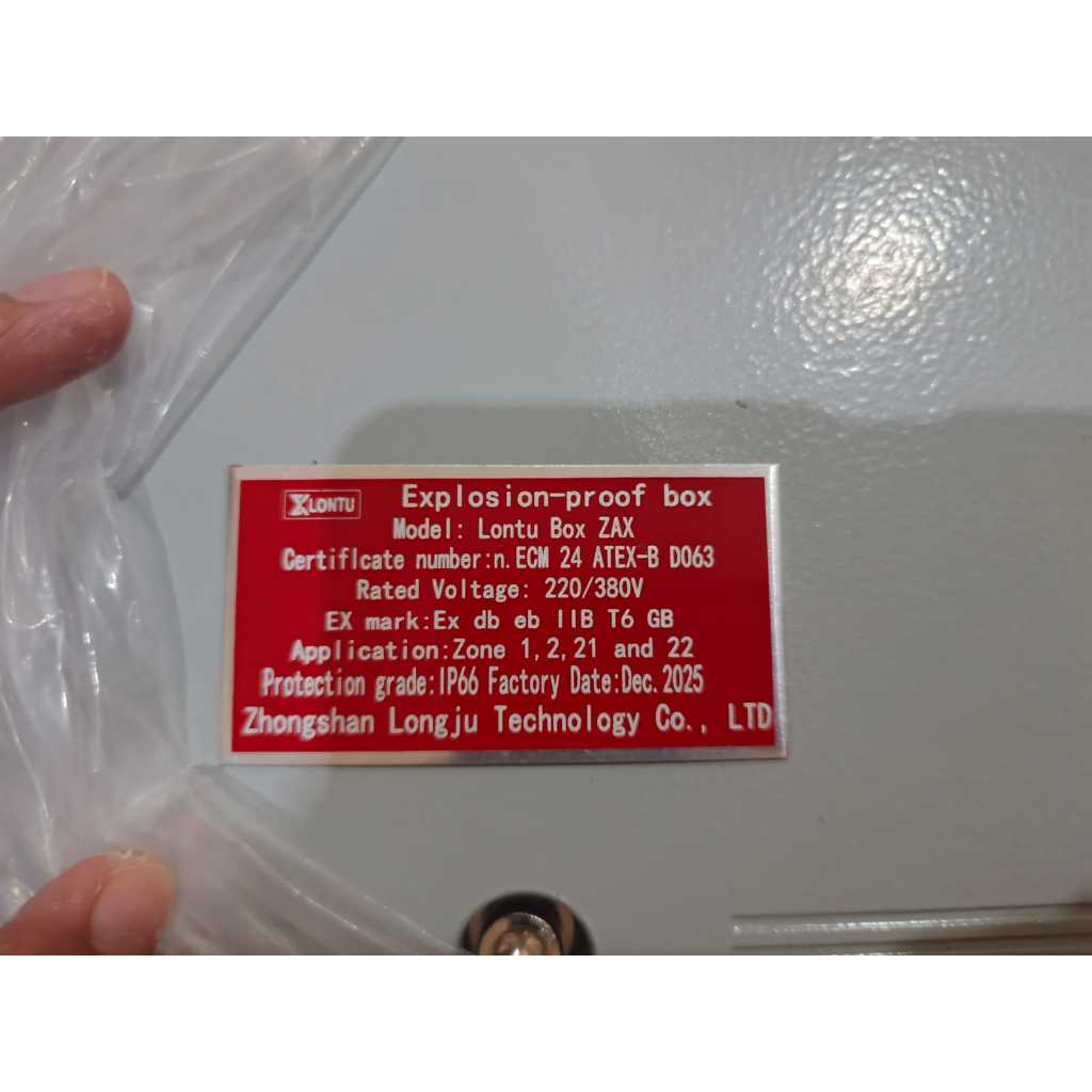 Box Panel Explosion proof 400 x 500 x 150