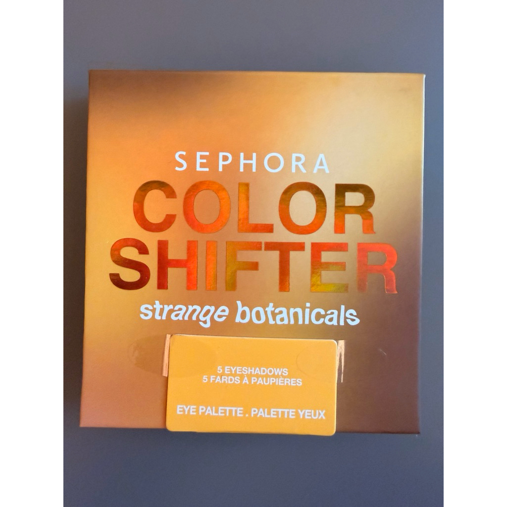 sephora color shifter strange botanicals eye palette 5 eyeshadow