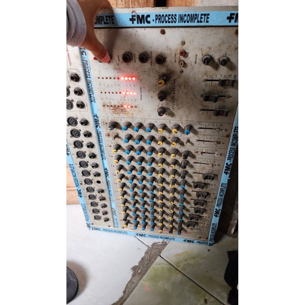 Mixer 12 chanel mixer audio 12 chanel second baca deskripsi