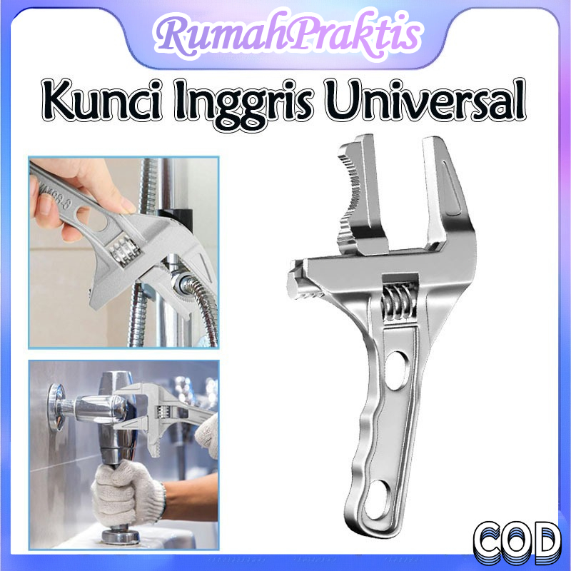 kunci inggris kunci pipa ring pas / kunci pipa serbaguna/kunci inggris adjustable wrench spanner /