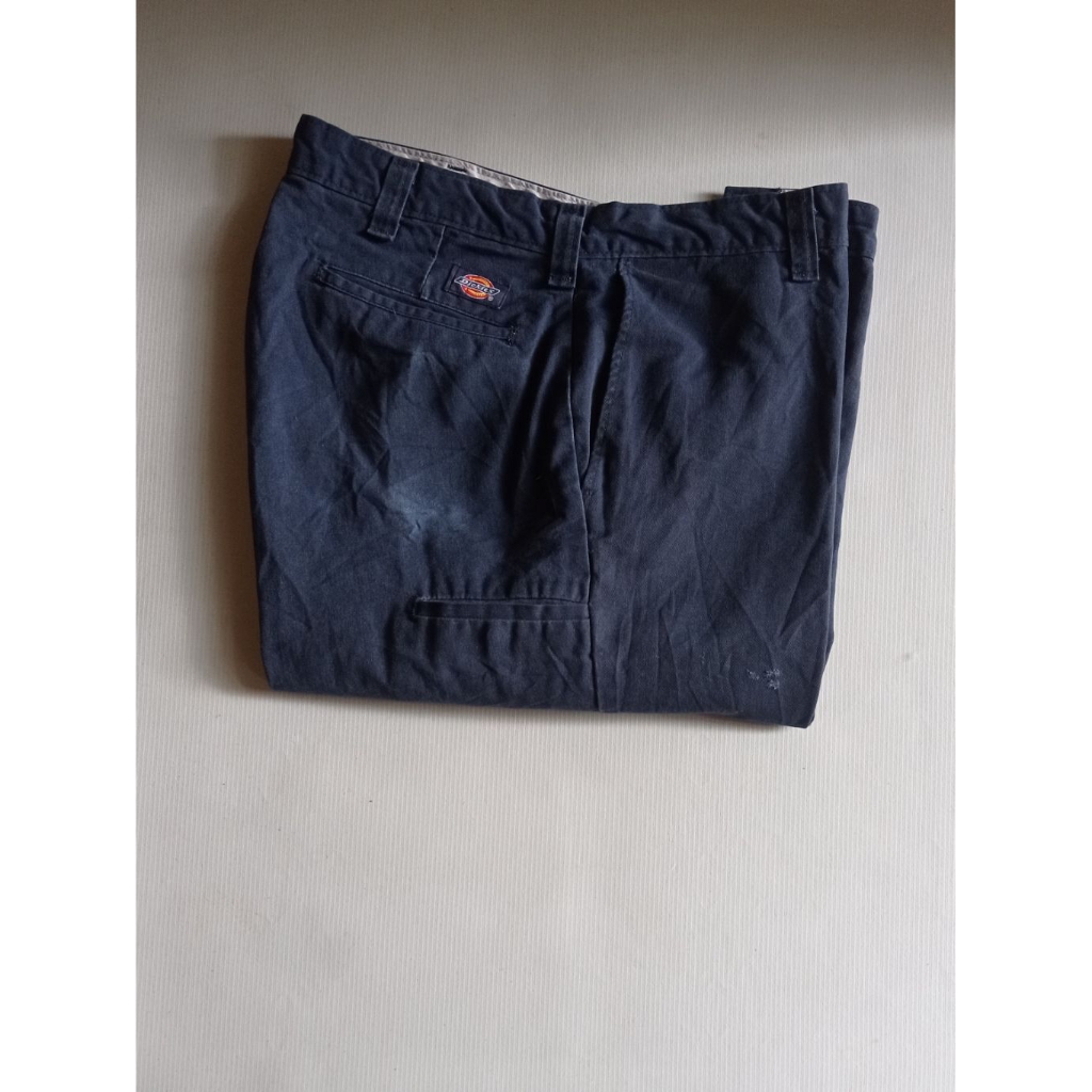 Celana Dickies Cellpocket Cellpo Warna Dark Navy Size 36×32 Second Brand Dickies