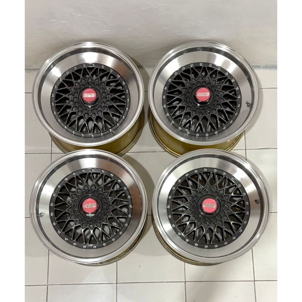 Velg BBS RS Slanted R17 Second/Bekas Lips Very Rare