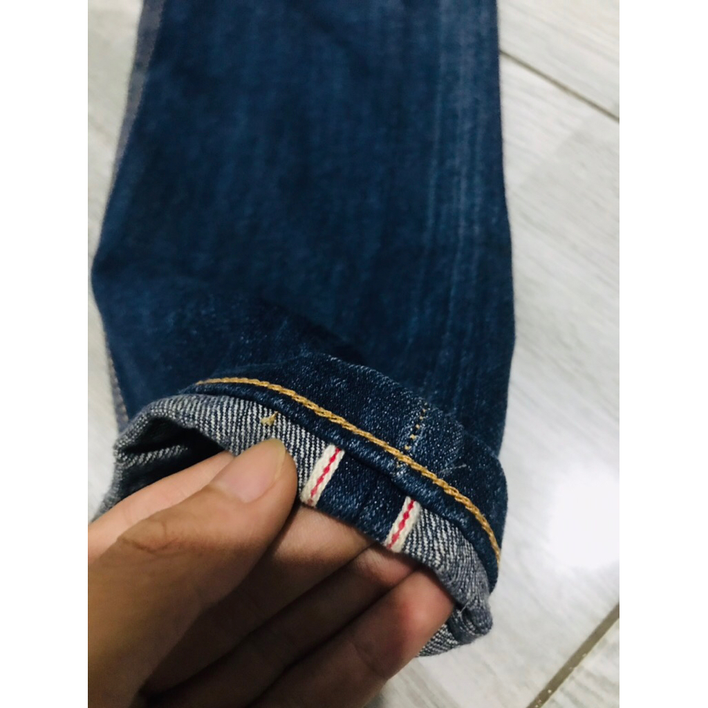 denim pnj selvadge asli second original