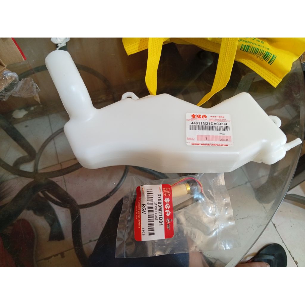 Botol Oli Samping Satria Hiu Lscm