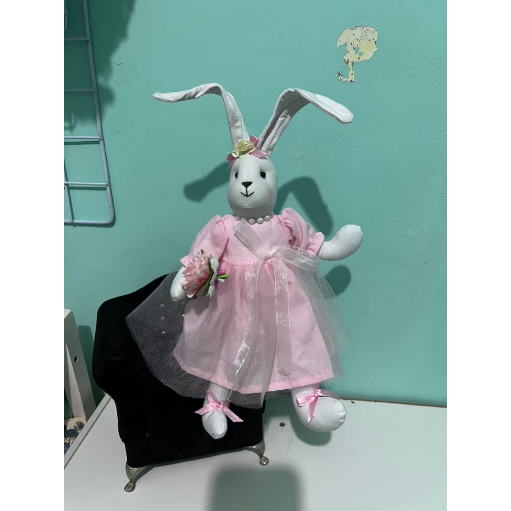 Boneka kelinci kostum vintage boneka kelinci vintage kleinci jadul kostum cantik