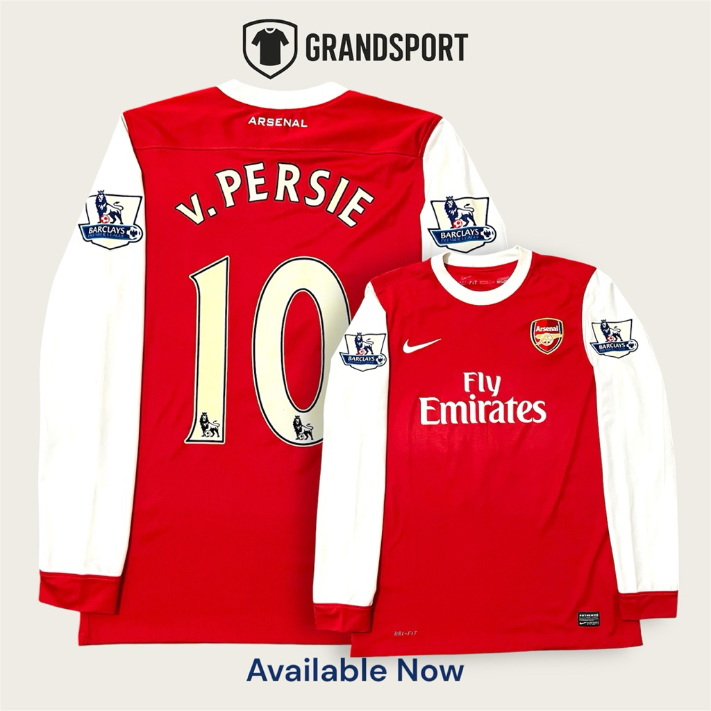 Original Jersey Arsenal 2010/11 Home Long Sleeve