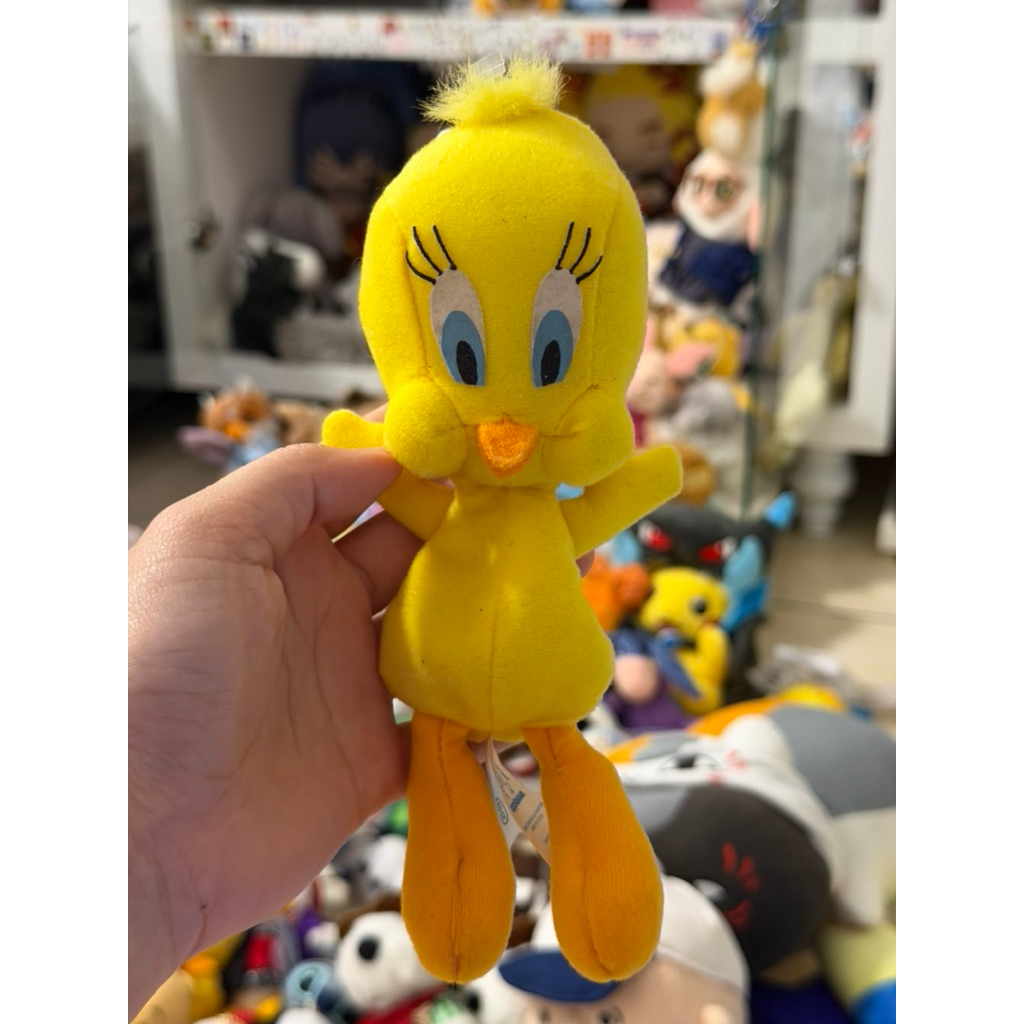 Tweety Boneka Kecil size 15cm bawah bulir (bisa request ganci)
