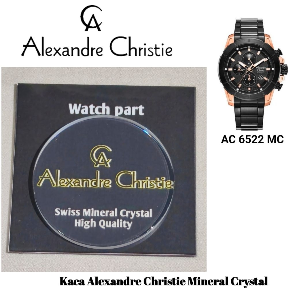 Kaca Jam  Tangan Alexandre Christie AC 6522 MC
