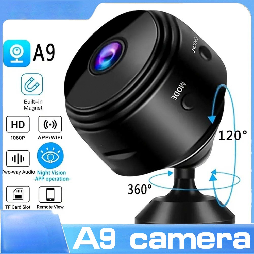 NEW KAMERA CCTV PORTABLE/ KAMERA CCTV Z-IOT CAM MINI PORTABLE A9 MURAH