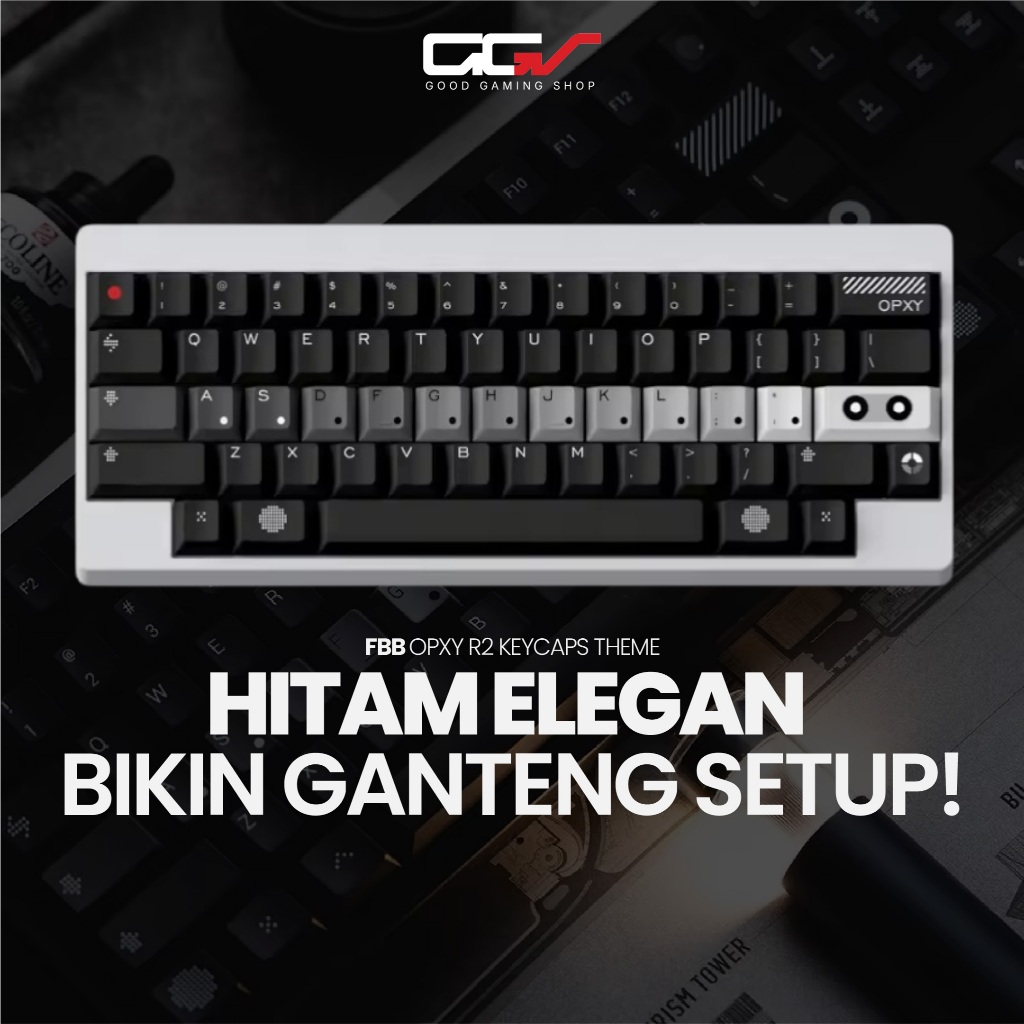 FBB OPXY R2 KeycapsTheme PBT Dye-Sublimate For Cherry MX Switch For Mechanical Keyboard Keycaps - Ke