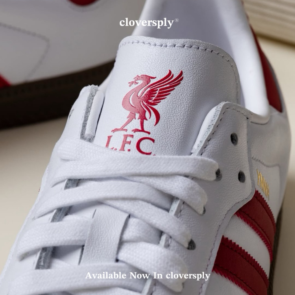 ADIDAS ORIGINALS SAMBA OG LIVERPOOL TEAM ‘WHITE RED’ RESMI