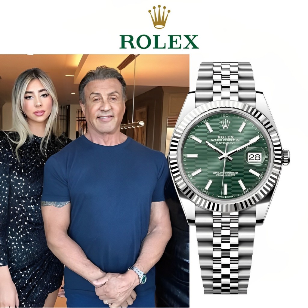 100% Original Rolex Datejust M126334-0030 (Dial Hijau dengan Refleksi Air)SUPER GRADE AAA Jam Tangan