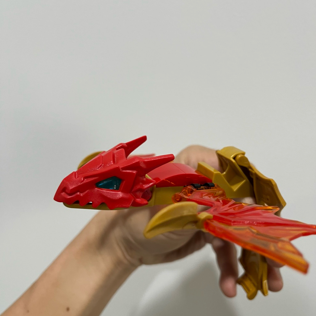 Lego Red Dragon Fly Flying Naga Terbang Merah Kai Ninjago