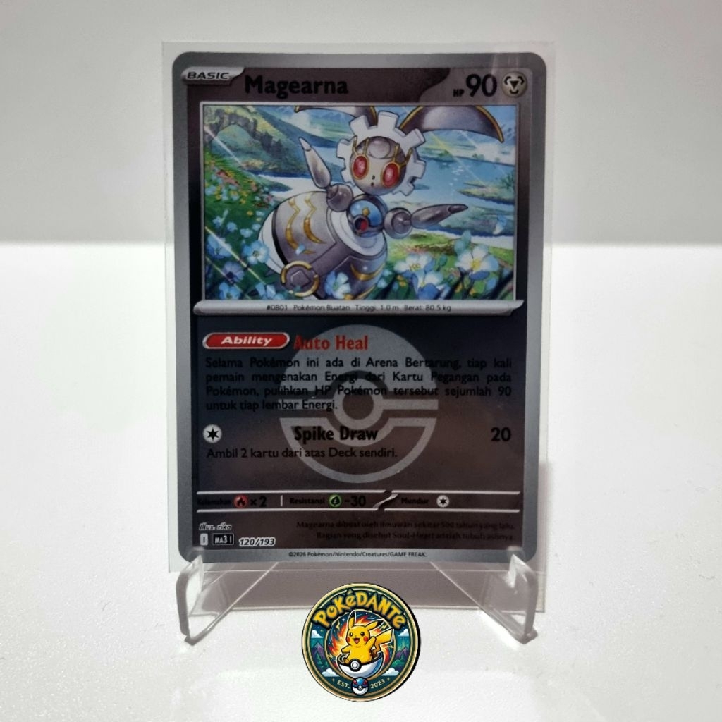 POKEMON Magearna 120/193 Holo Bola Mega Impian 100% ORIGINAL