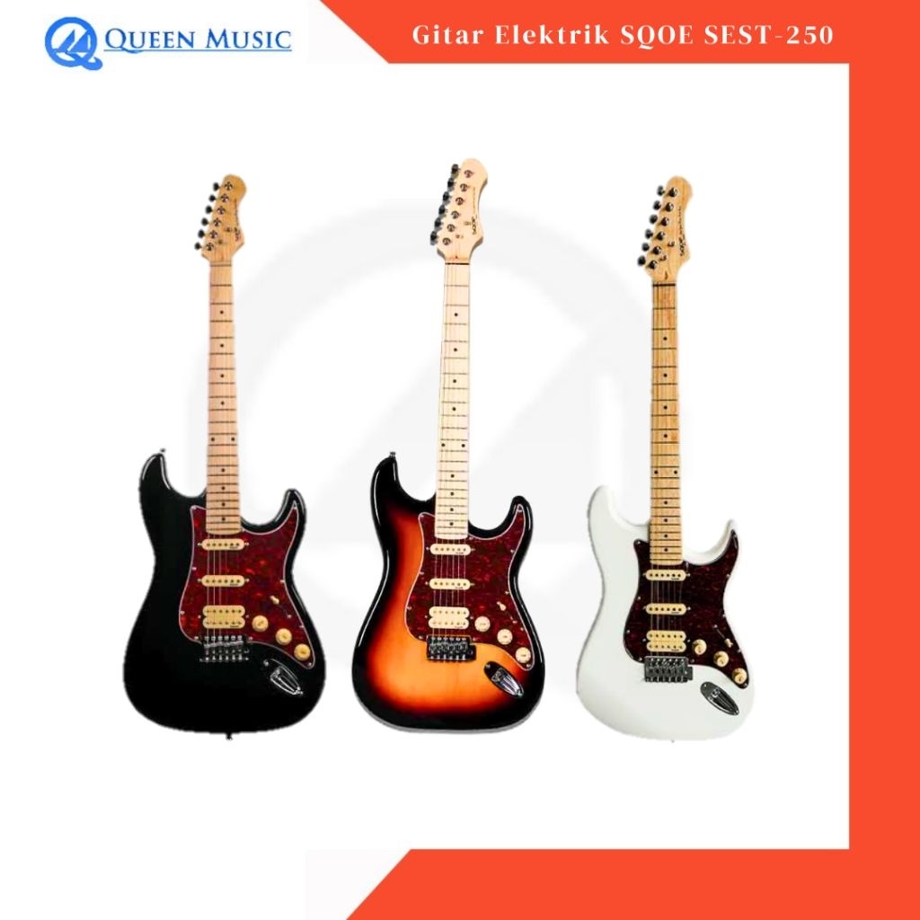 Gitar Elektrik Stratocaster SQOE SEST-250