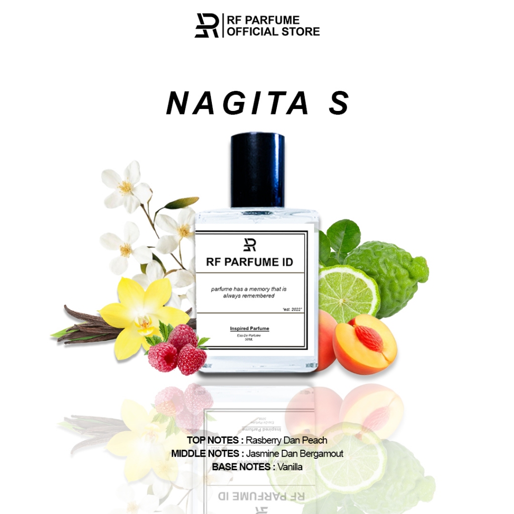 PARFUME WANITA NAGITA SLAVINAA TAHAN LAMA WANGI SOFT LEMBUT SEGER DAN ELEGAN INSPIRED PARFUME BY RF 
