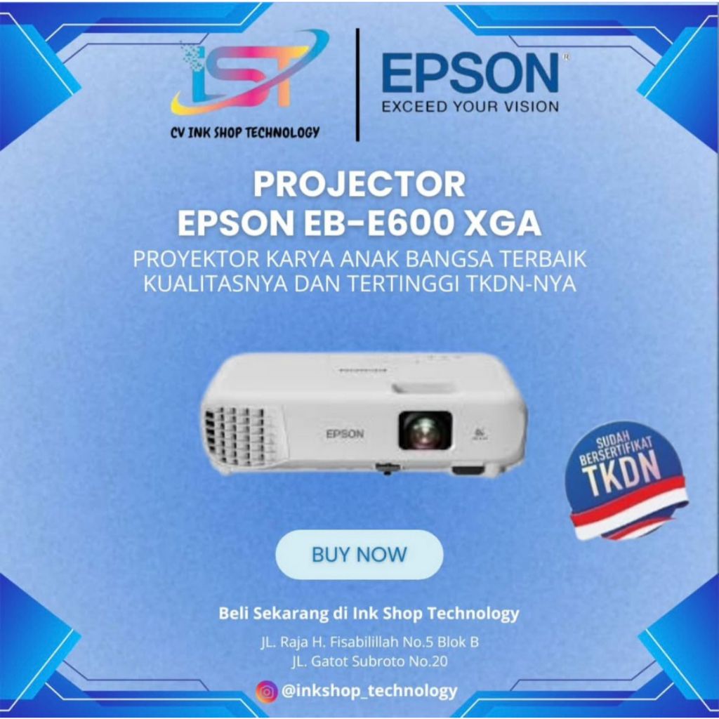 PROYEKTOR EPSON EB E600