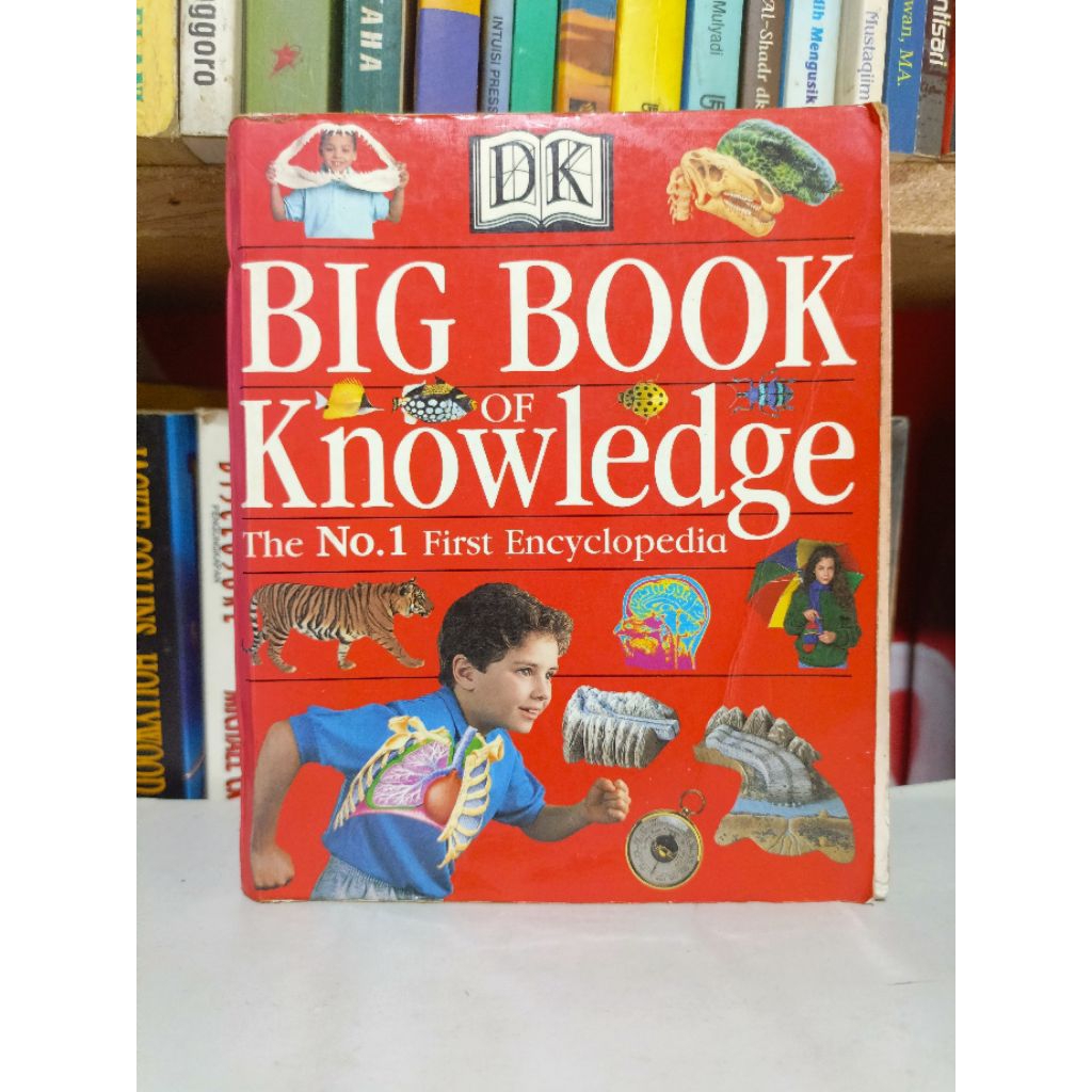 DK BIG BOOK OF KNOWLEDGE THE NO. 1 FIRST ENCYCLOPEDIA - ENSIKLOPEDIA ANAK BAHASA INGGRIS