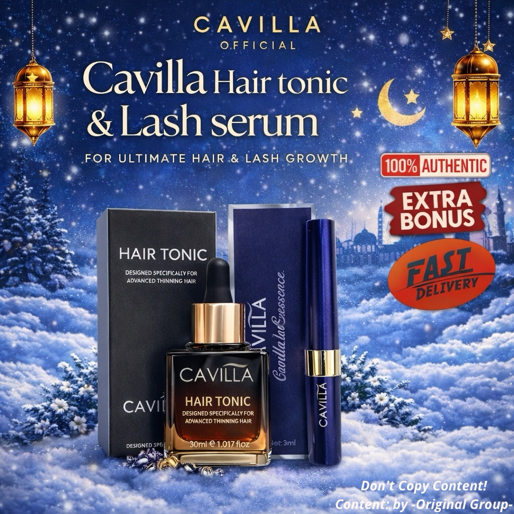 CAVILLA COMBO SET (CAVILLA LASH ESSENCE + CAVILLA HAIR TONIC)