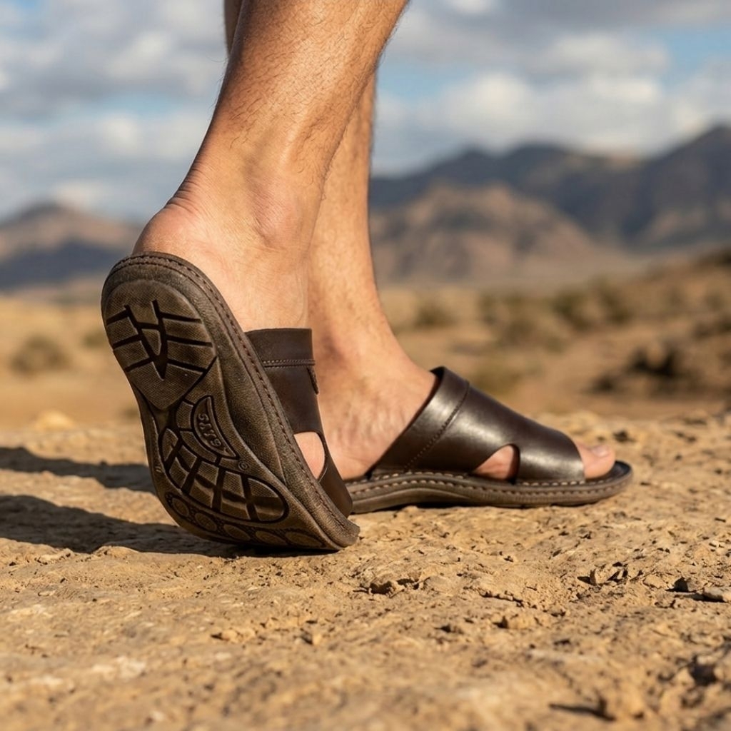 Sandal Kulit Pria Gats GH 003 Ori