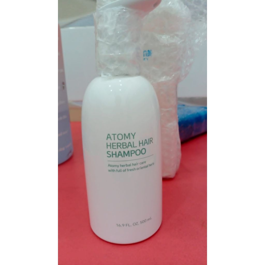 ATOMY SHAMPO HERBA KHUSUS RAMBUT RONTOK ORI 100%