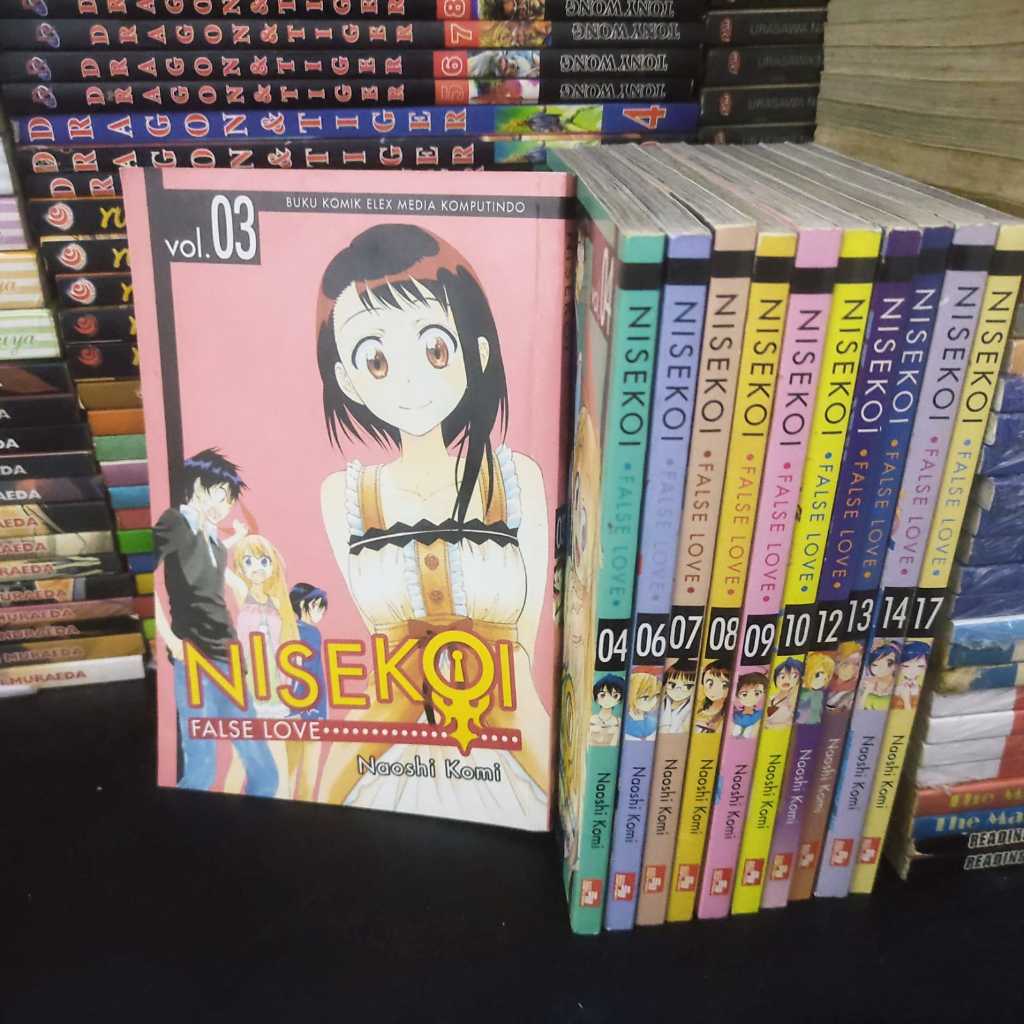 komik Nisekoi by Naoshi Komi (Set)
