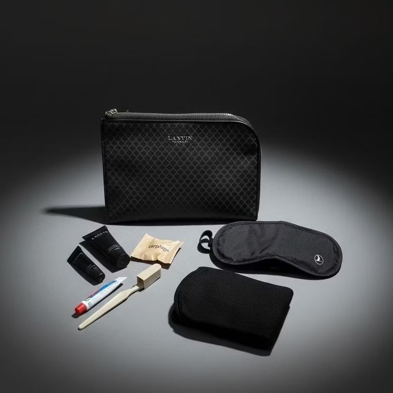 Lanvin x Turkish Airlines Business Class Amenity Kit - Travel Set Eksklusif Original