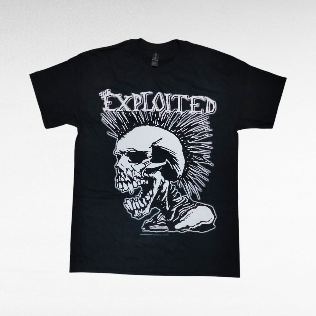 Tshirt THE EXPLOITED - MOHICAN SKULL