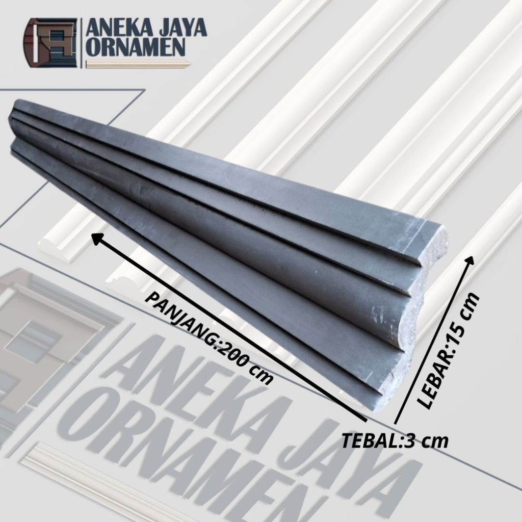 Lis plang profil beton