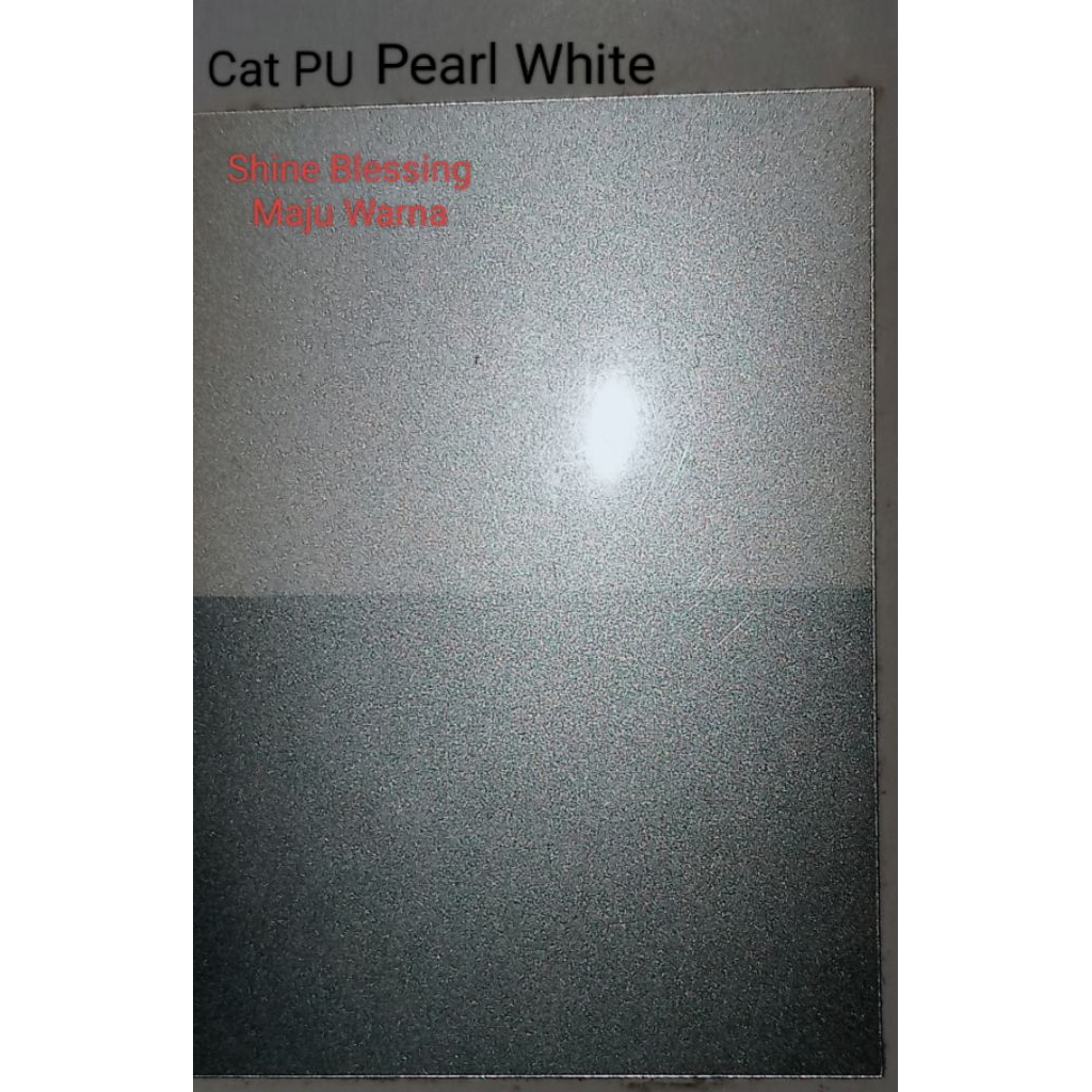 Cat PU lembayung Putih/cat PU pearl white/cat PU mutiara putih/cat motor/cat mobil