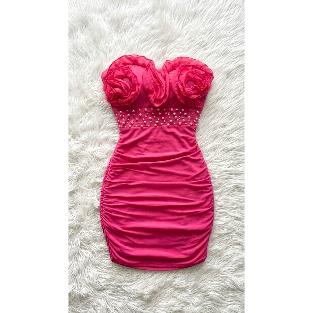 DRESS PINK/DRESS SEXY/DRESS PRESSBODY/DRESS BODYCOND