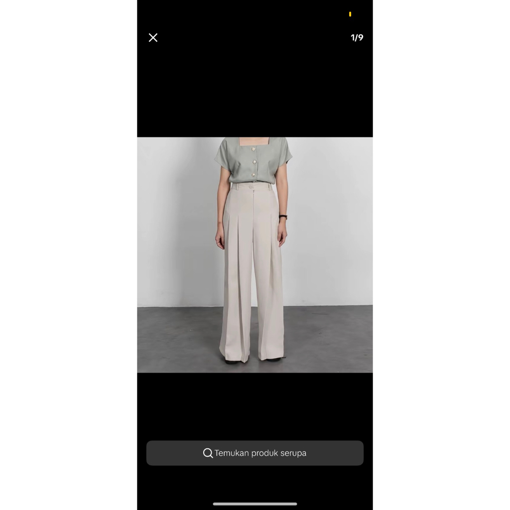 preloved celana isla trousers