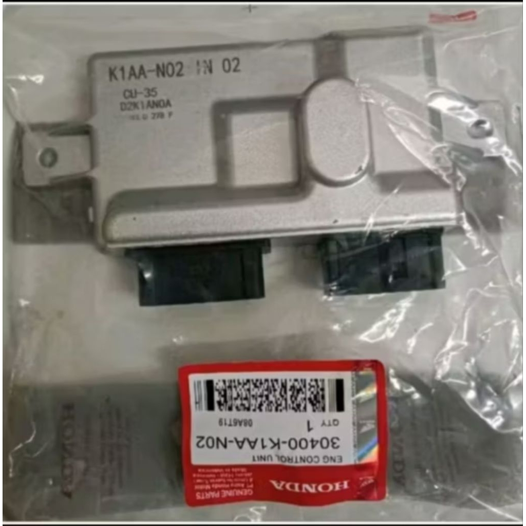 Eccu Ecm 30400-K1AA-NO2 Ecu Cdi Beat Led Delux Beat Street Esp Genio K1AA-NO2- IN O2 NON ISS