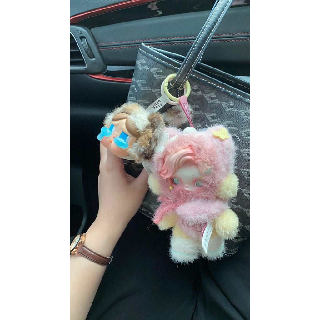 popmart skullpanda my little pony fluttershy