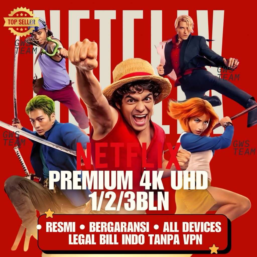 Netflix Premium 1 Bulan Murah – Garansi Aman & Legal